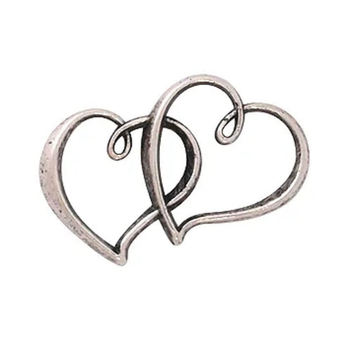Double Heart Charms